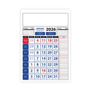 template kalender 2026