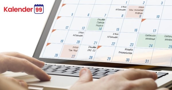 kalender konten planner