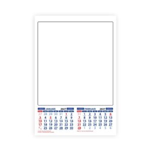Kalender Kerja 2027 2 Bulanan Small