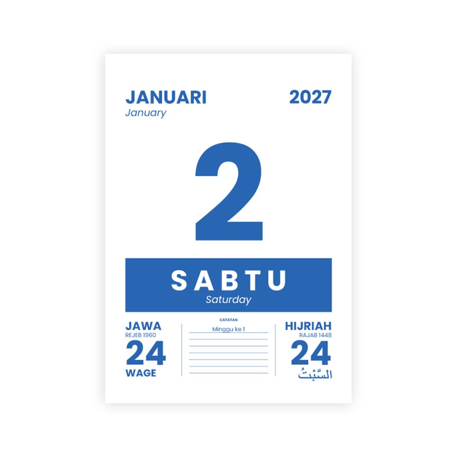 kalender sobek 2027